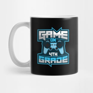 'Game On 4th Grade' Funny Video Gamer Gift Mug